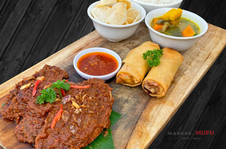 Best Rendang Restaurant in Kuta Near the Airport!– Warung Mufu