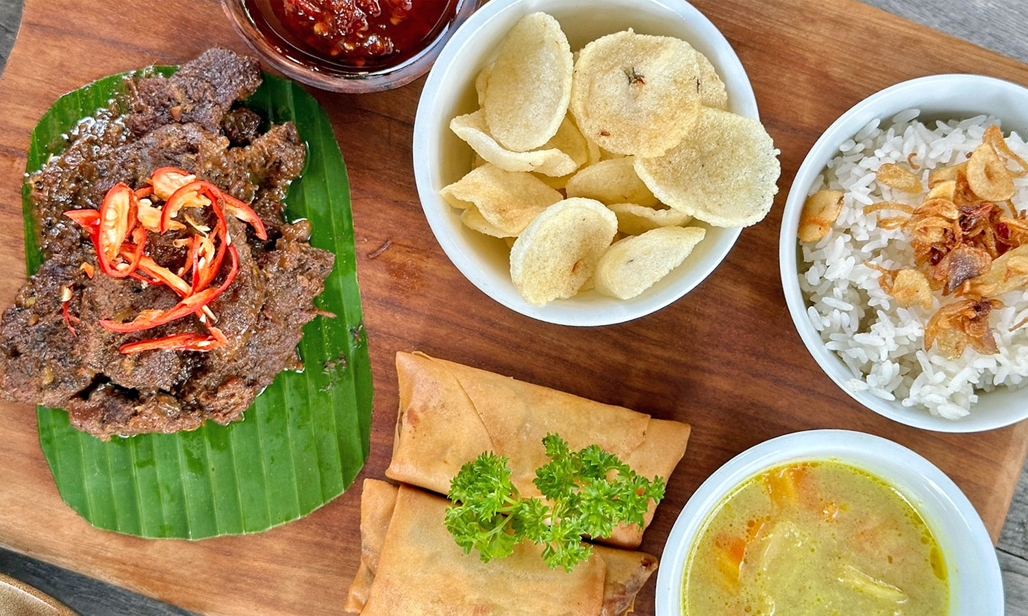 Try the Best Rendang in Tuban at Warung Mufu