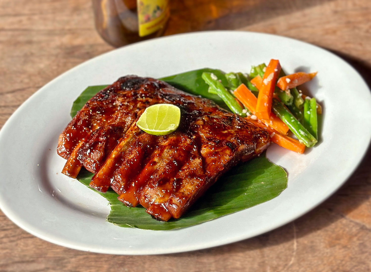 Best Restaurant for BBQ Pork Ribs in Kuta Bali