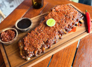 Balinese BBQ Pork Ribs in Kuta