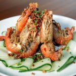 Seafood restaurant in Tuban Bali at Warung Mufu